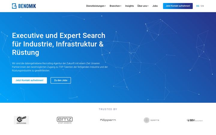 Screenshot of benomik.com