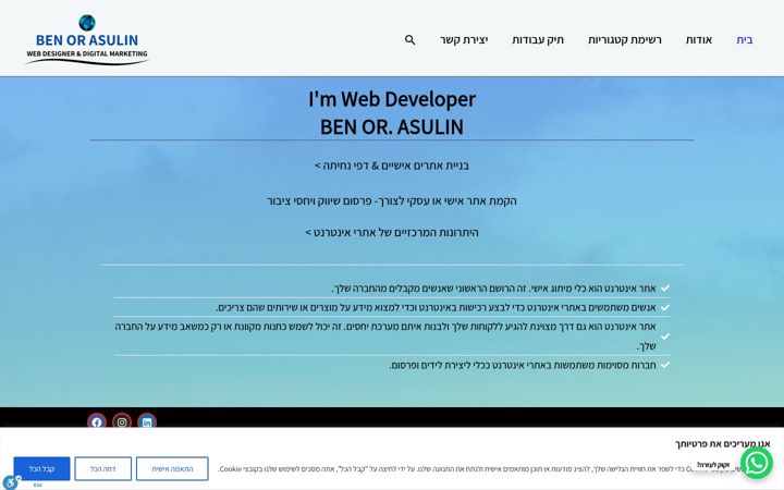 Screenshot of benorseo.com
