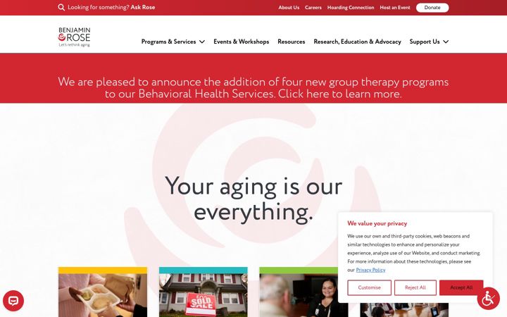 Screenshot of benrose.org
