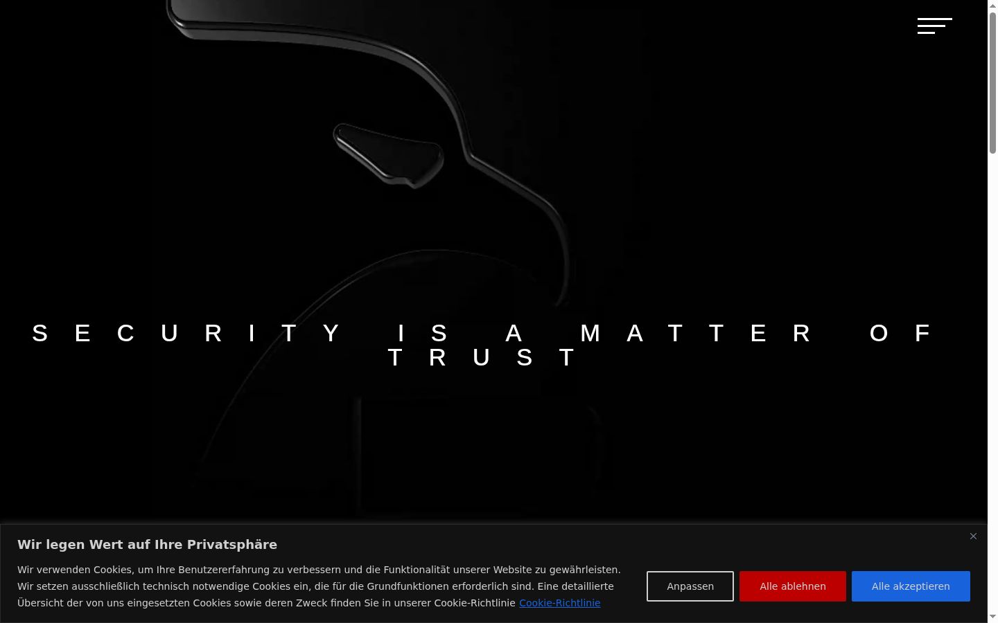 Screenshot tal-banner tal-kunsens muri qabel kwalunkwe interazzjoni