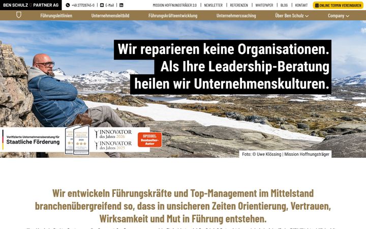 Screenshot of benschulz-partner.de