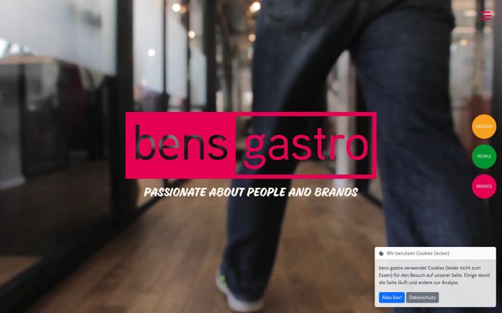 Screenshot of bensgastro.com