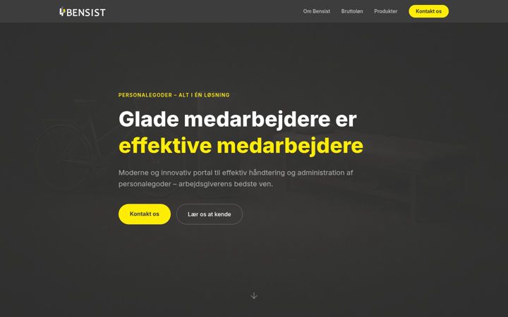 Screenshot of bensist.com
