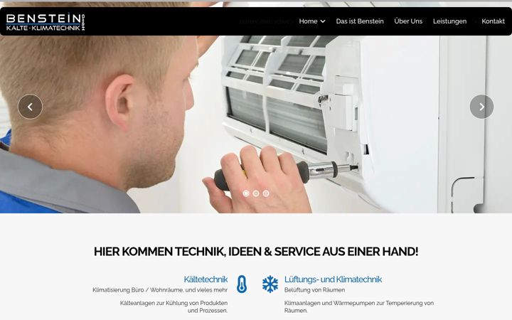 Screenshot of benstein-buseck.de