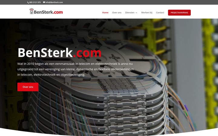 Screenshot of bensterk.com