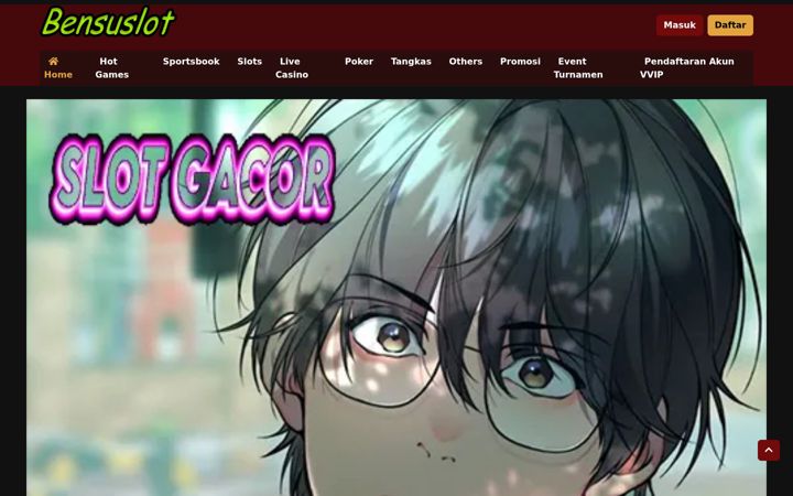 Screenshot of bensuslot.org