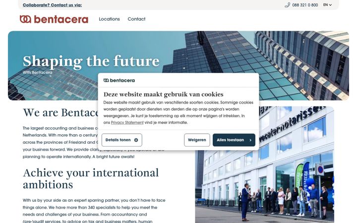 Screenshot του bentacera.com