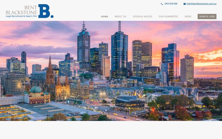 Screenshot ta' bentblackstone.com.au