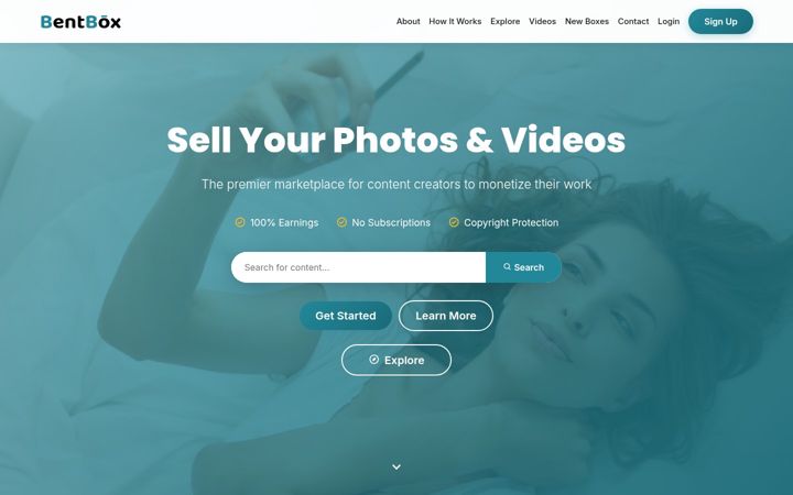 Screenshot of bentbox.co
