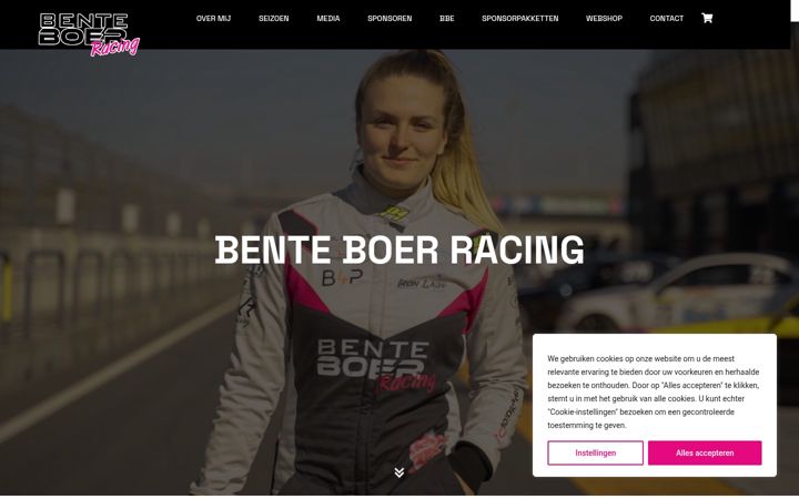 Zrzut ekranu benteboerracing.nl