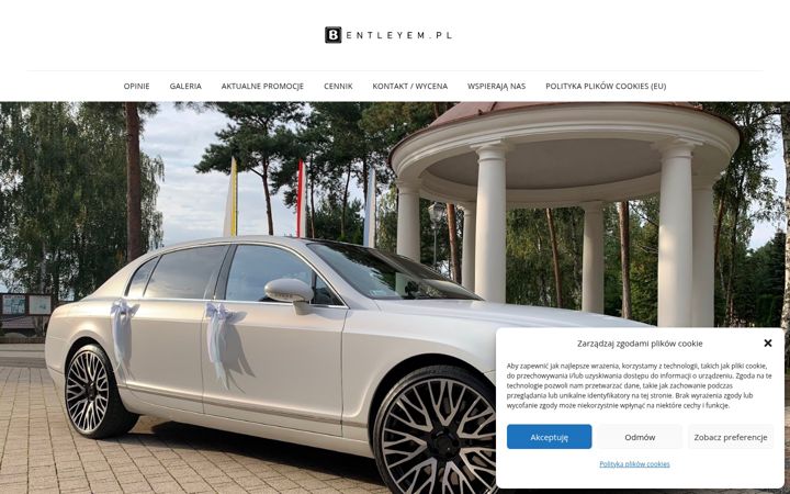 Screenshot of bentleyem.pl