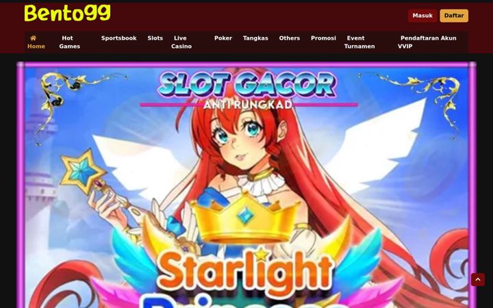 Screenshot of bento99.com