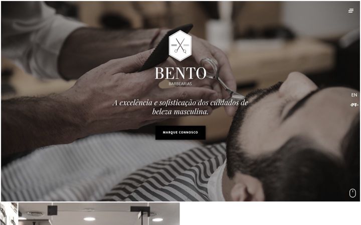 Screenshot of bentobarbearias.pt