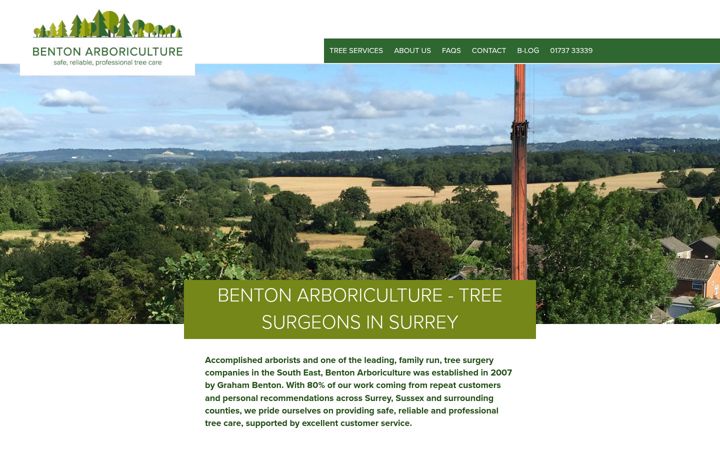 Screenshot of bentontreesurgery.co.uk