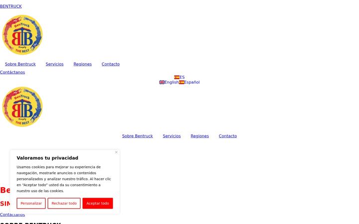 Screenshot of bentruck.es