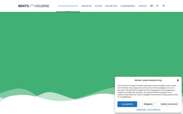 Screenshot of bents-housing.nl