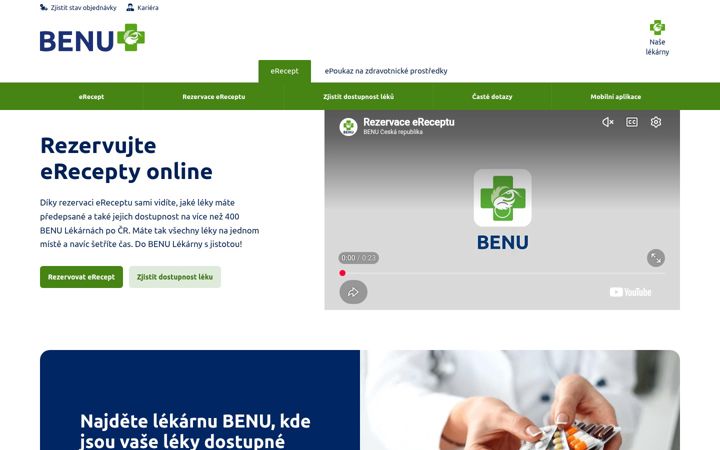 Screenshot of benunapredpis.cz