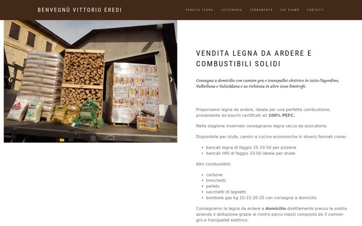 Screenshot of benvegnueredi.it