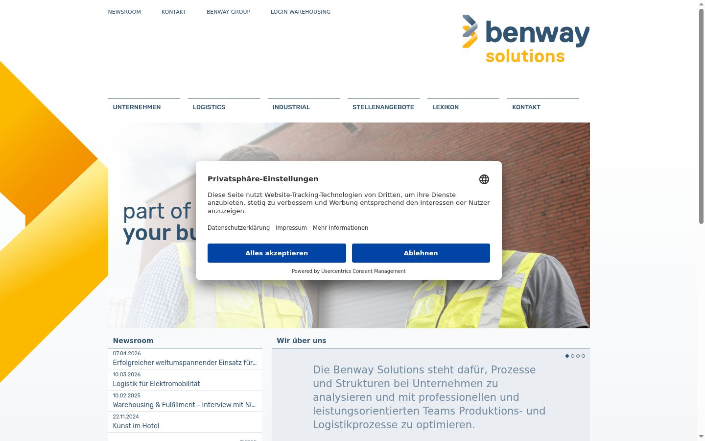 Sutikimo reklamjuostės, rodytos prieš bet kokią sąveiką, ekrano kopija