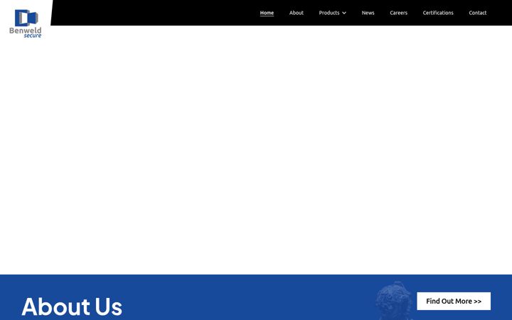 Screenshot of benweld.co.uk