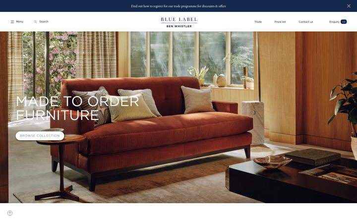 Screenshot of benwhistlerblue.com