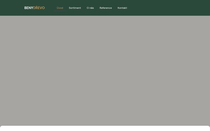 Screenshot of benydrevo.cz