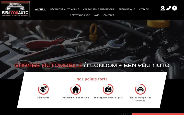 Screenshot of benyouauto.fr