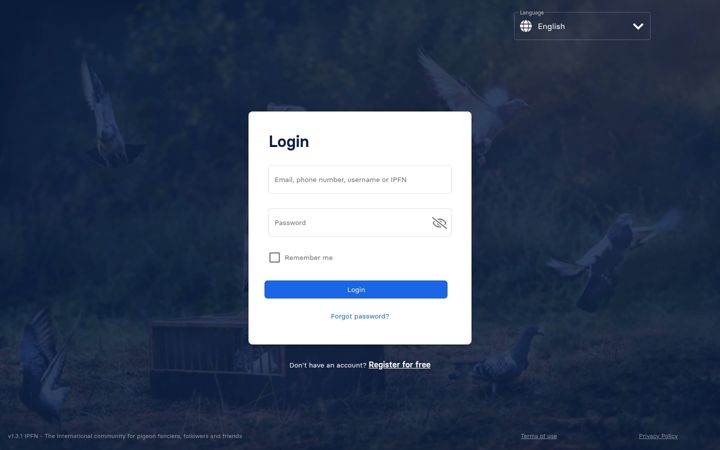 Screenshot of benzing.live