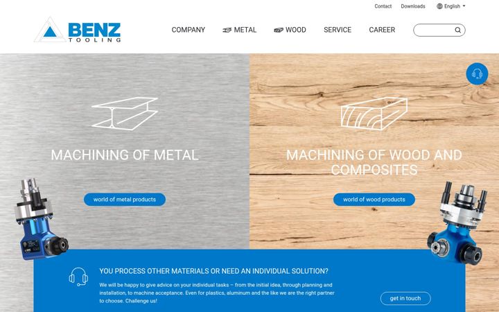Zrzut ekranu benztooling.com