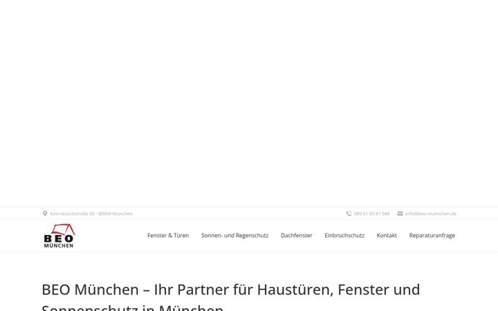 Screenshot of beo-muenchen.de