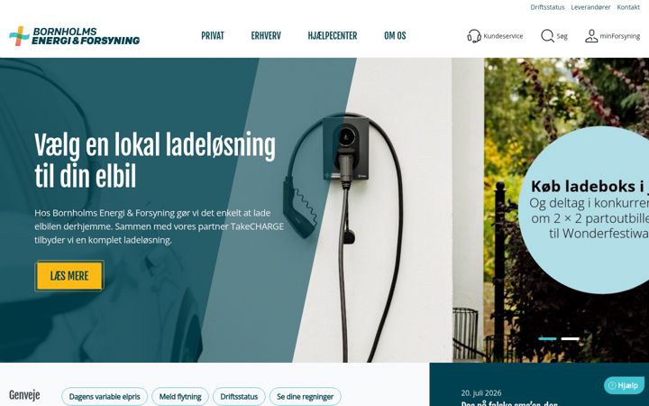 Screenshot of beof.dk