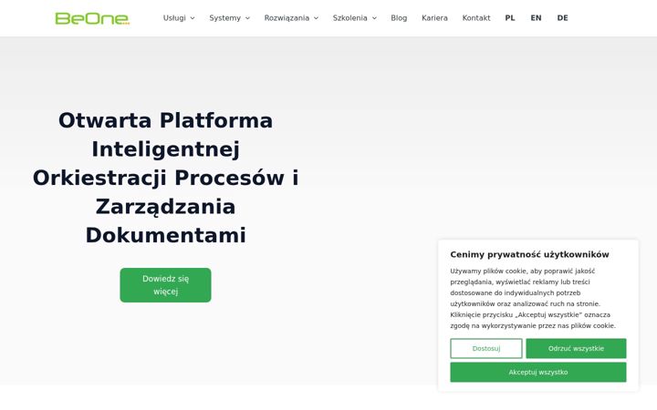 Skärmbild av beone.pl
