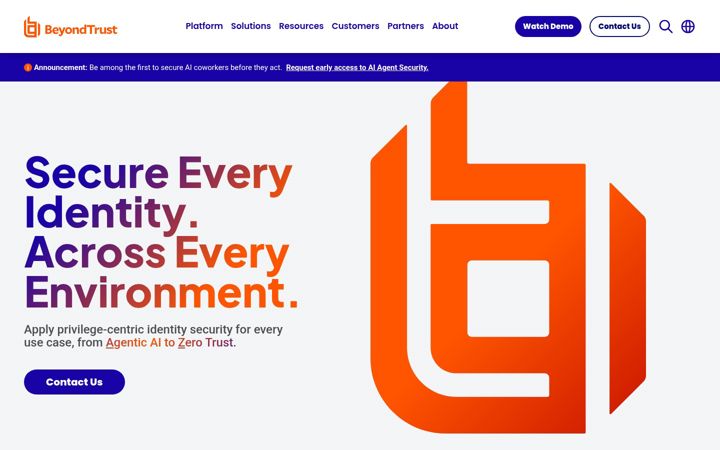 Screenshot of beontrust.com