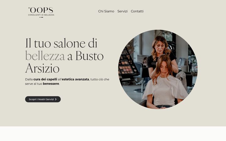 Screenshot of beoops.it