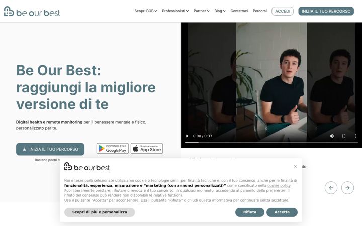 Captura de ecrã de beourbest.eu