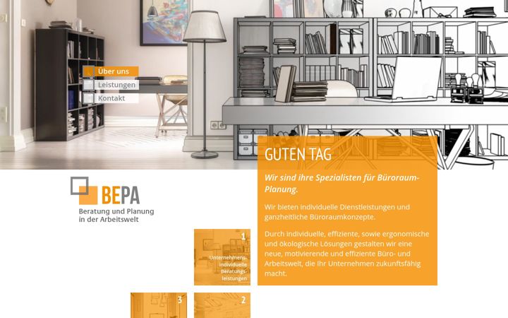 Skjermbilde av bepa10.de