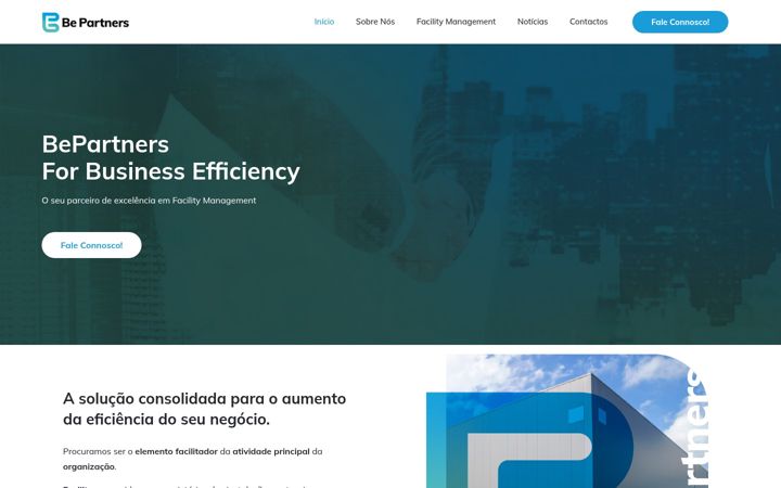 Screenshot of bepartners.pt
