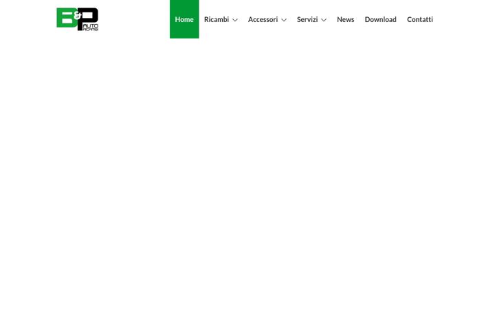 Screenshot of bepautoricambi.com