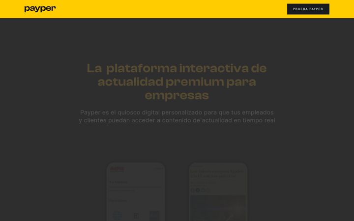 Screenshot of bepayper.com