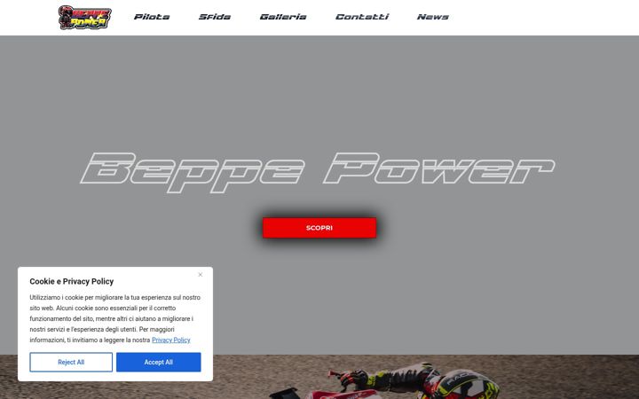 Screenshot of beppepower223.it