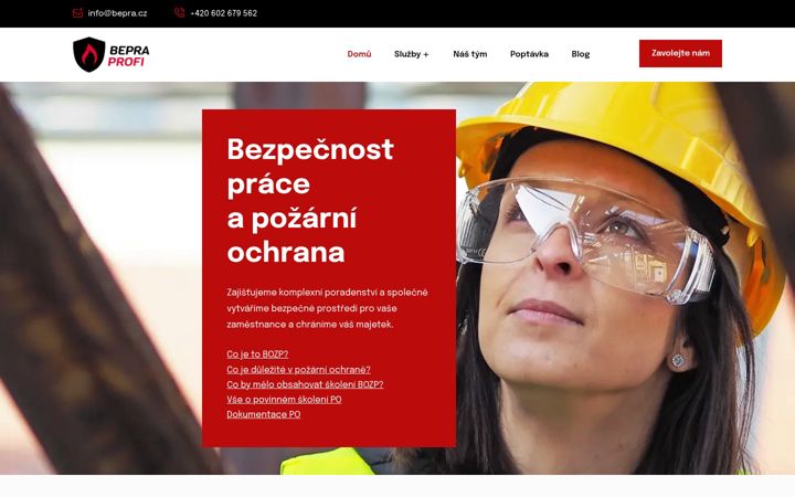 Screenshot ta' bepra.cz