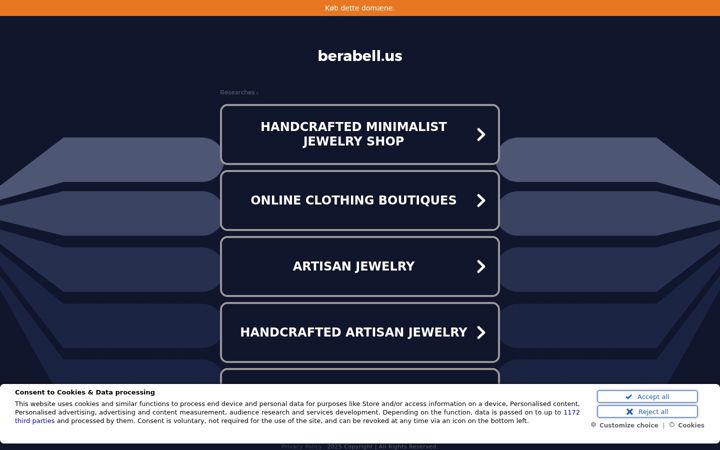 Screenshot of berabell.us