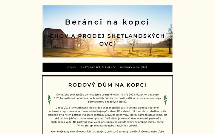 Screenshot of berancinakopci.cz
