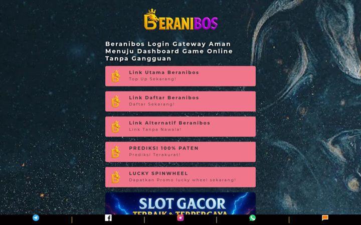 Screenshot of beranibos.com
