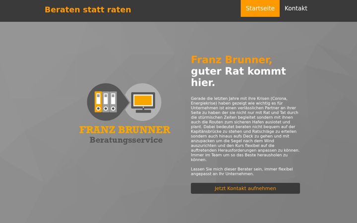 Ekrano kopija beraten-statt-raten.de