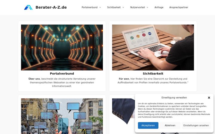 Screenshot of berater-a-z.de