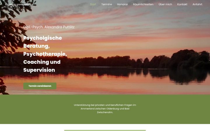 Screenshot of beratung-am-woldsee.de