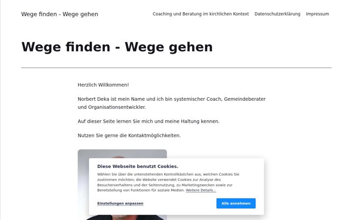 Captura de pantalla de beratung-deka.de