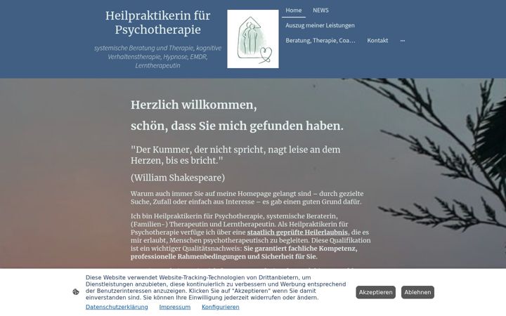 Captura de pantalla de beratung-dettmer.de