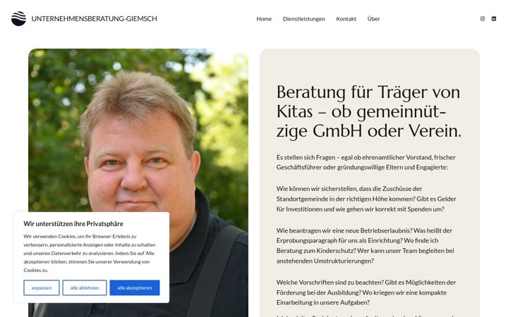 Screenshot of beratung-giemsch.de